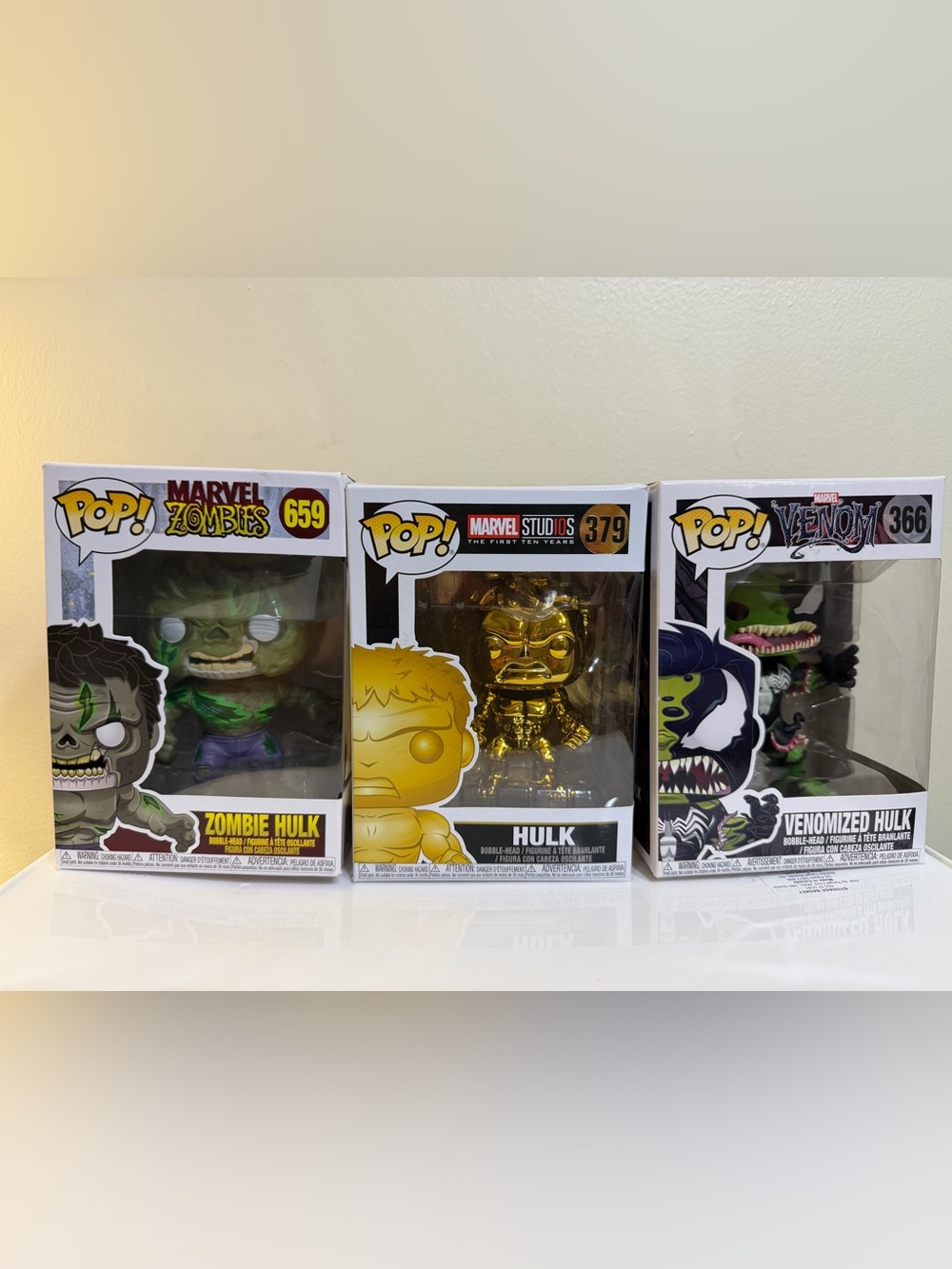 Funko Pop Hulk Set